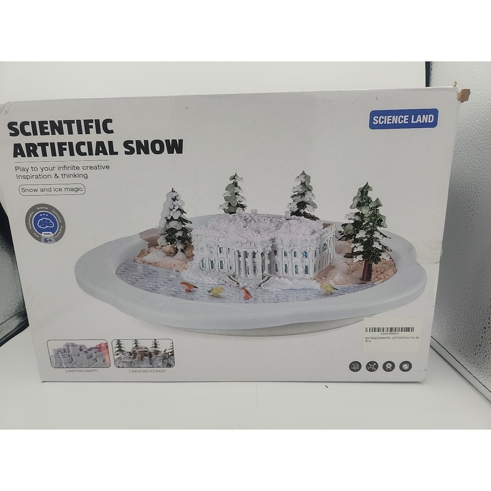 Snow Making Experiment Kits Fun Science for Kids Educational Painting 3D Scene